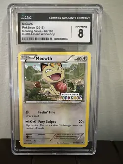 Pokemon Meowth Roaring Skies Build-A-Bear Promo 67/108 - Image 1