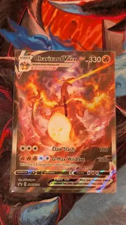 Pokemon TCG Charizard VMAX SWSH261 Black Star Promo Sword & Shield Promo - Image 2