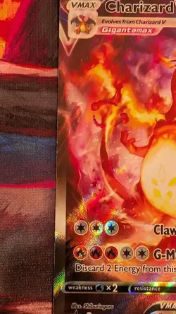 Pokemon TCG Charizard VMAX SWSH261 Black Star Promo Sword & Shield Promo - Image 4