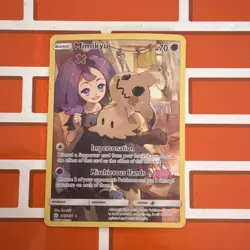 Pokemon Mimikyu Full Art Holo Secret Rare SM-Cosmic Eclipse 245/236, NEAR MINT - Image 3