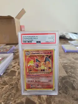Pokemon XY Evolutions Charizard #11/108 Holo Rare 2016 PSA 6 - Image 1