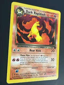 Pokemon TCG Dark Rapidash 44/82 Team Rocket Uncommon Vintage WOTC NM - Image 4