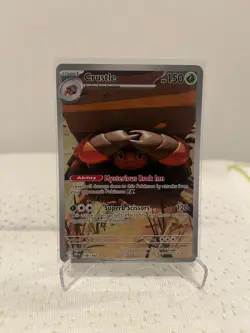 Crustle - 186/182 - Illustration Rare - Destined Rivals Pokemon TCG - NM/M - Image 2