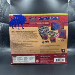 2020 Pokemon Sword & Shield Zacian Factory Sealed ETB Elite Trainer Box - Image 2