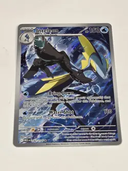 Inteleon 142/132 Pokemon Me01 Mega Evolution Illustration Ultra Rare NM Full Art - Image 2