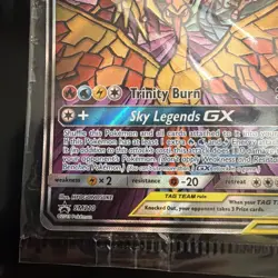 Pokemon Moltres & Zapdos & Articuno GX TAG TEAM SM210 Promo Holo - sealed Crease - Image 4