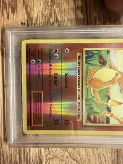 Pokemon Charmander Reverse Holo 2016 XY Evolutions PSA 10 GEM MT - Image 3