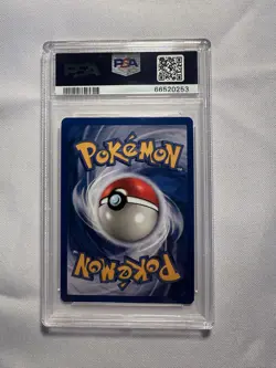 Pokemon Mewtwo Base Set 2 10/130. Holo With Partial Swirl. PSA 8 - Image 3