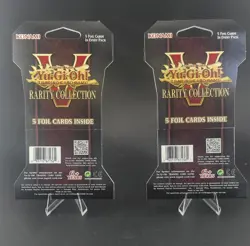 Yu-Gi-Oh! Rarity Collection V 5-Card Blister Pack 1st Edition (TWO PACKS) - Image 2