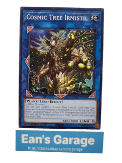 YuGiOh Cosmic Tree Irmistil 1st Edition INFO-EN051 common - MN - Image 1