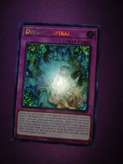 YUGIOH DOMINUS SPIRAL DOOD-EN079 SECRET 1ST ED NM - Image 2