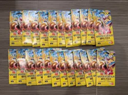 Lot Of 23 NEW One Piece OP15 Adventure on Kami's Island Sleeved Booster Packs - Image 1