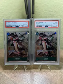 2025 ONE PIECE PREMIUM COLLECTION BEST SELECTION VOL.3 #072 RYUMA **SEQUENTIAL** - Image 1