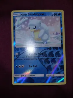 Alolan Sandshrew 19/145 Reverse Holo – SM: Guardians Rising (2017) – LP - Image 1