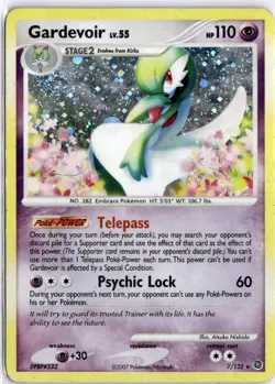 SWIRL Gardevoir 7/132 Pokemon TCG Secret Wonders Holo Rare Moderetly Played - Image 1