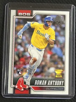 Topps Series 1 2026 Companion RC #189 Roman Anthony Red Sox Card - Image 1