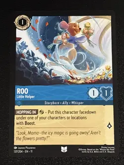 Disney Lorcana Winterspell Roo - Little Helper 137/204 NM - Image 1