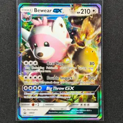 Bewear GX - SM34 - Holo - Black Star Promo - Sun and Moon - Pokemon Card - MP - Image 1