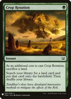 MTG - Crop Rotation - The List - X1 - (LP) - - Image 1