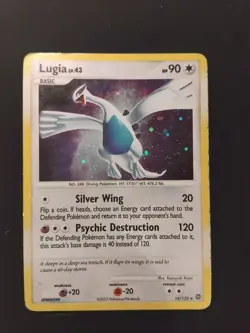 LP - MP Lugia (14/132) D&P Secret Wonders Holo Rare Pokemon Card - Image 1