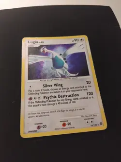LP - MP Lugia (14/132) D&P Secret Wonders Holo Rare Pokemon Card - Image 2