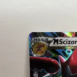 Pokemon M Scizor EX 77/122 Breakpoint Mega Full Art Ultra Rare Holo Card - Image 3