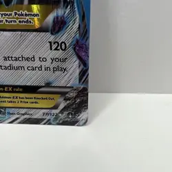 Pokemon M Scizor EX 77/122 Breakpoint Mega Full Art Ultra Rare Holo Card - Image 5