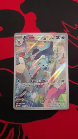 Pokemon TCG Dewott Card Sv: White Flare (WHT) 106/086 Holo Rare Near Mint - Image 1