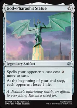 God-Pharaoh's Statue - Light Play MTG War of the Spark - Image 1