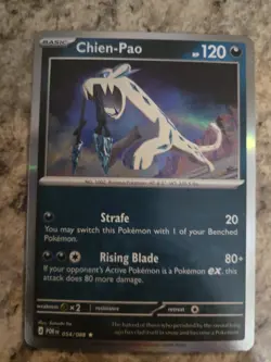 Chien-Pao - R 54/88 - Perfect Order Holo Pokemon Card - NM - Image 1