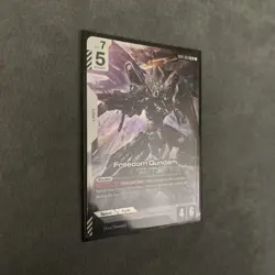 Gundam TCG - Holofoil - Freedom Gundam - GD01-065 (LR) / NM / English - Image 4