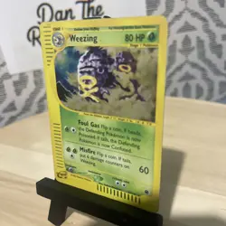 Weezing 032/165 Holo Rare English 2002 Expedition (EX) Pokemon TCG CCG E Reader - Image 3