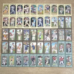 Topps Gypsy Queen Mini MLB Baseball Card Lot 50 - Image 1