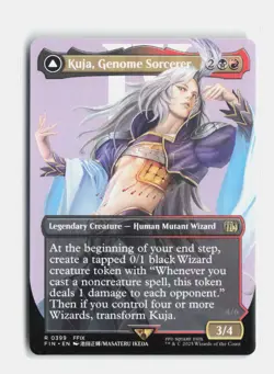 Kuja, Genome Sorcerer (Borderless) 399 FINAL FANTASY MTG NM - Image 1