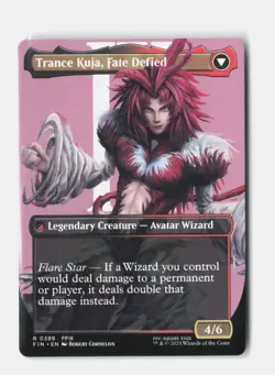Kuja, Genome Sorcerer (Borderless) 399 FINAL FANTASY MTG NM - Image 2
