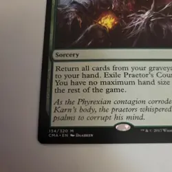 MTG Praetor's Counsel Commander Anthology 134/320 Regular Mythic Mint Magic - Image 5