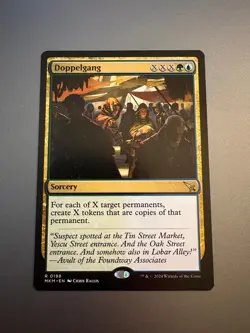 DOPPELGANG 198 RARE MURDERS AT KARLOV MANOR MAGIC: THE GATHERING NM/M - Image 1