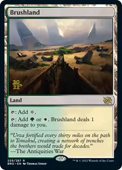 MTG Foil - Brushland - 259 / NM / English - Image 1