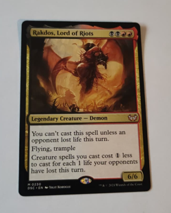 MtG Rakdos, Lord of Riots (DSC-0230) Mythic Rare English MINT - Image 1