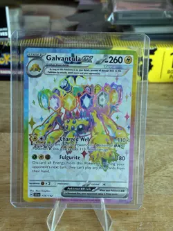 Galvantula EX 159/142 - Stellar Crown Tera Full Art - NM Pokemon Card - Image 1