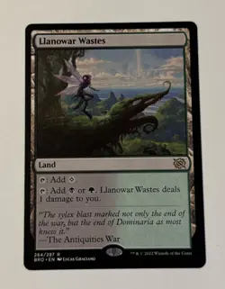 MTG: The Brothers' War - Llanowar Wastes LP - Image 1