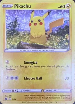 Pikachu 007/015 Holo Promo McDonald's Promos 2022 Pokemon Lightly Played - Image 1