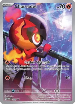CHARCADET - 022 022 PROMO ME: MEGA EVOLUTION PROMO POKEMON NEAR MINT - Image 1