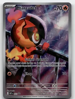CHARCADET - 022 022 PROMO ME: MEGA EVOLUTION PROMO POKEMON NEAR MINT - Image 2