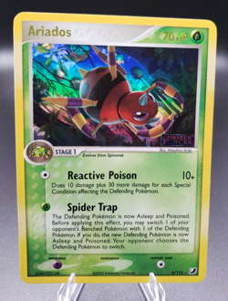 Pokemon TCG Ariados 2/115 - EX Unseen Forces Reverse Holo Stamped - Image 1