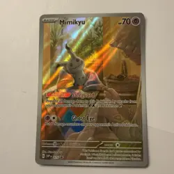 pokemon scarlet and violet promo mimikyu 075 - Image 1