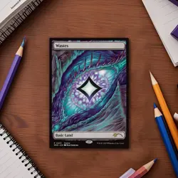 Wastes Dragon's Eye Promo Tarkir: Dragonstorm MTG TDM - Image 5