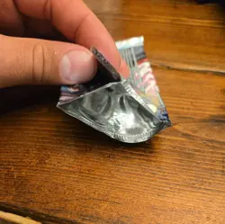 Pokemon EX Delta Species Booster Pack Wrapper EMPTY Opened - Flareon Artwork - Image 3