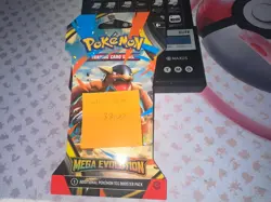 Pokemon TCG Mega Evolution HEAVY 33.00g! Sleeved Booster Pack -Possible GODU! - Image 3
