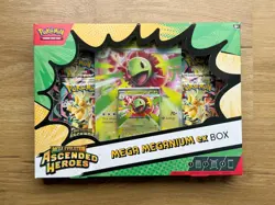 Pokemon TCG: Mega Evolution Ascended Heroes Mega Meganium ex Box Factory-Sealed - Image 1
